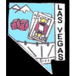 CITY OF LAS VEGAS, NEVADA CITY HOOVER DAM STATE SHAPE PIN